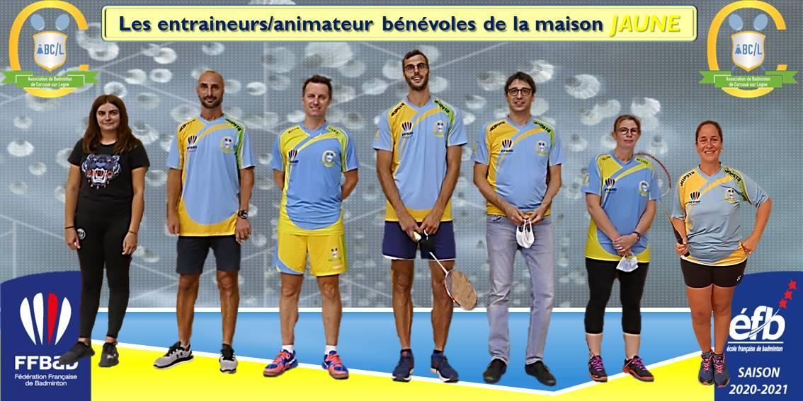 Entraineurs 2020 2021